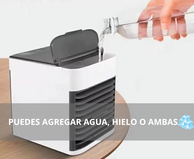 Aire acondicionado y humidificador Portatil